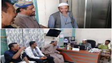 مدير عام خنفر “اليوسفي” يزور إدارة أفران عدن الخيرية فرع أبين