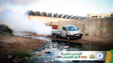 هيئة الخليج وعدن تدشن حملة رش ضبابي لمكافحة البعوض في مديرية المنصورة